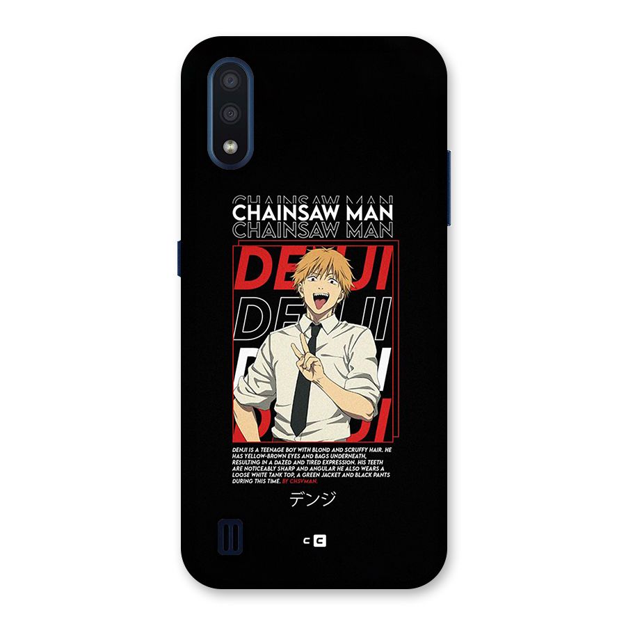 Denji Chainsaw Man Back Case for Galaxy M01