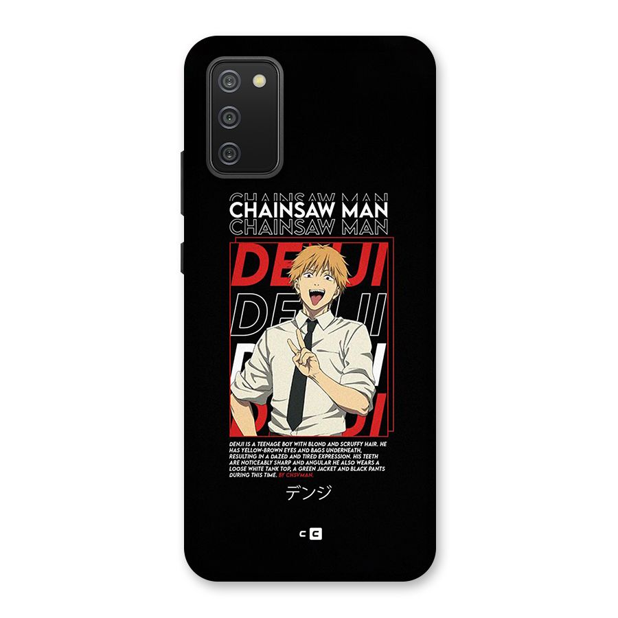 Denji Chainsaw Man Back Case for Galaxy M02s