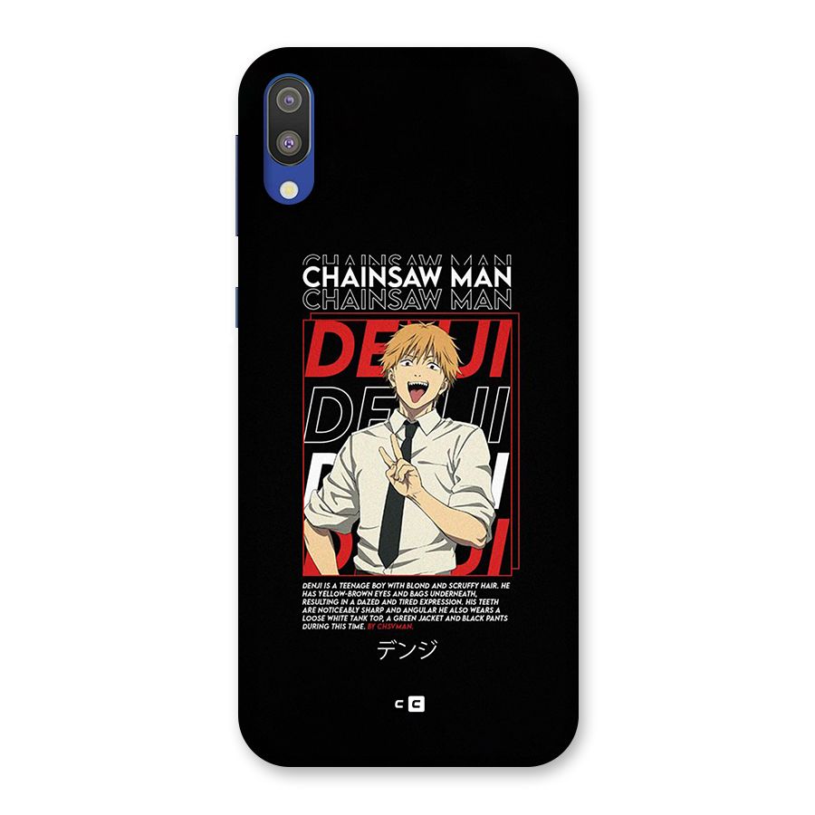 Denji Chainsaw Man Back Case for Galaxy M10