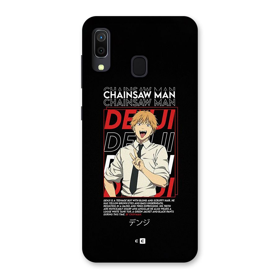 Denji Chainsaw Man Back Case for Galaxy M10s