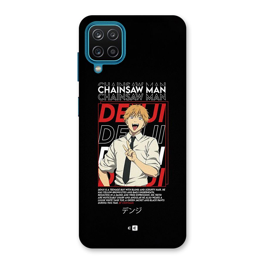 Denji Chainsaw Man Back Case for Galaxy M12