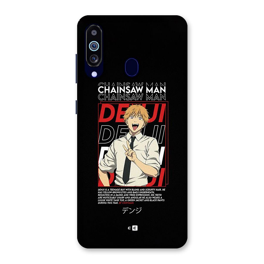 Denji Chainsaw Man Back Case for Galaxy M40