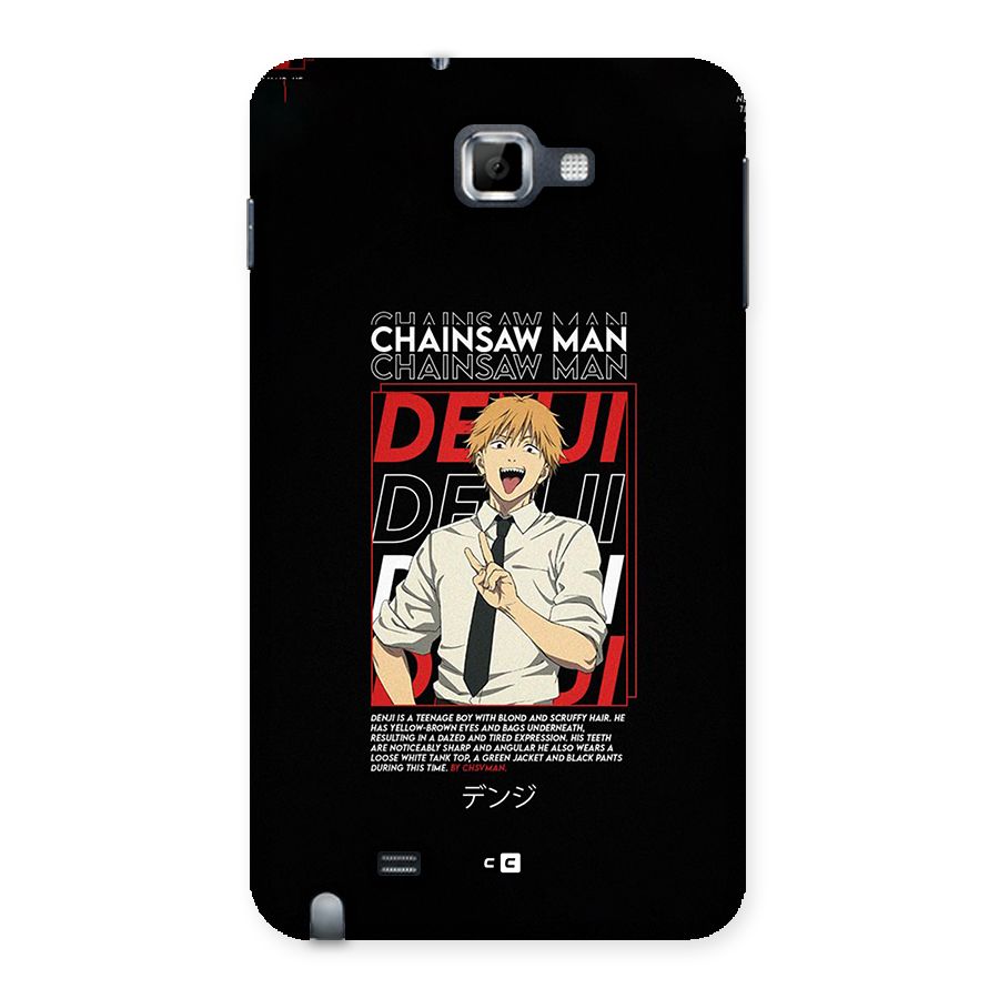 Denji Chainsaw Man Back Case for Galaxy Note