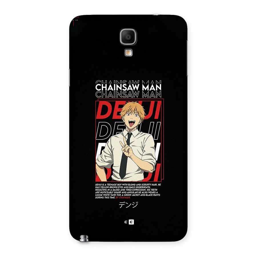 Denji Chainsaw Man Back Case for Galaxy Note 3 Neo