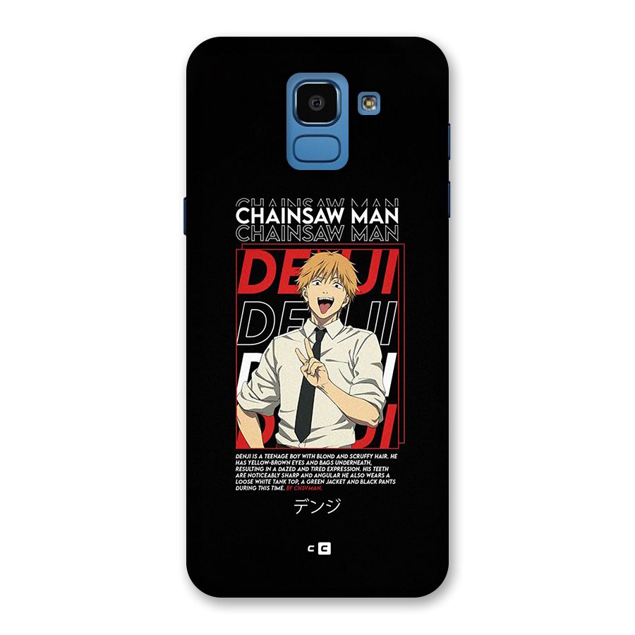 Denji Chainsaw Man Back Case for Galaxy On6