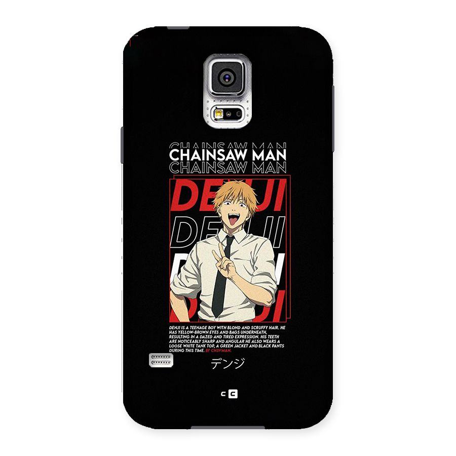 Denji Chainsaw Man Back Case for Galaxy S5