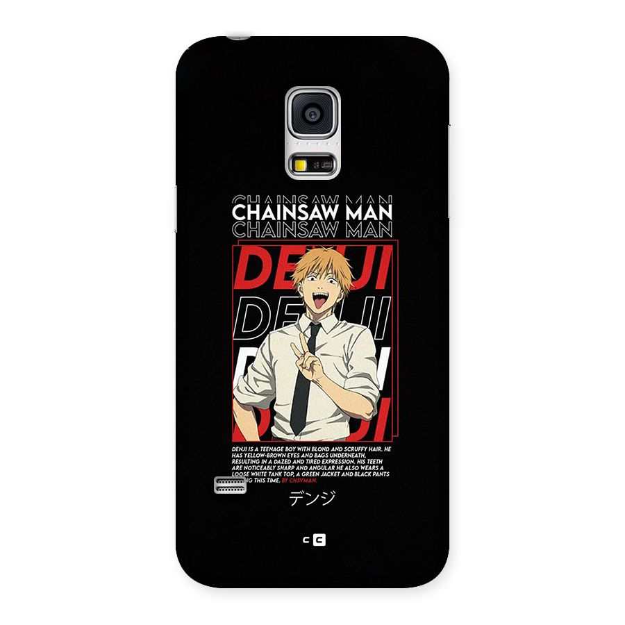 Denji Chainsaw Man Back Case for Galaxy S5 Mini