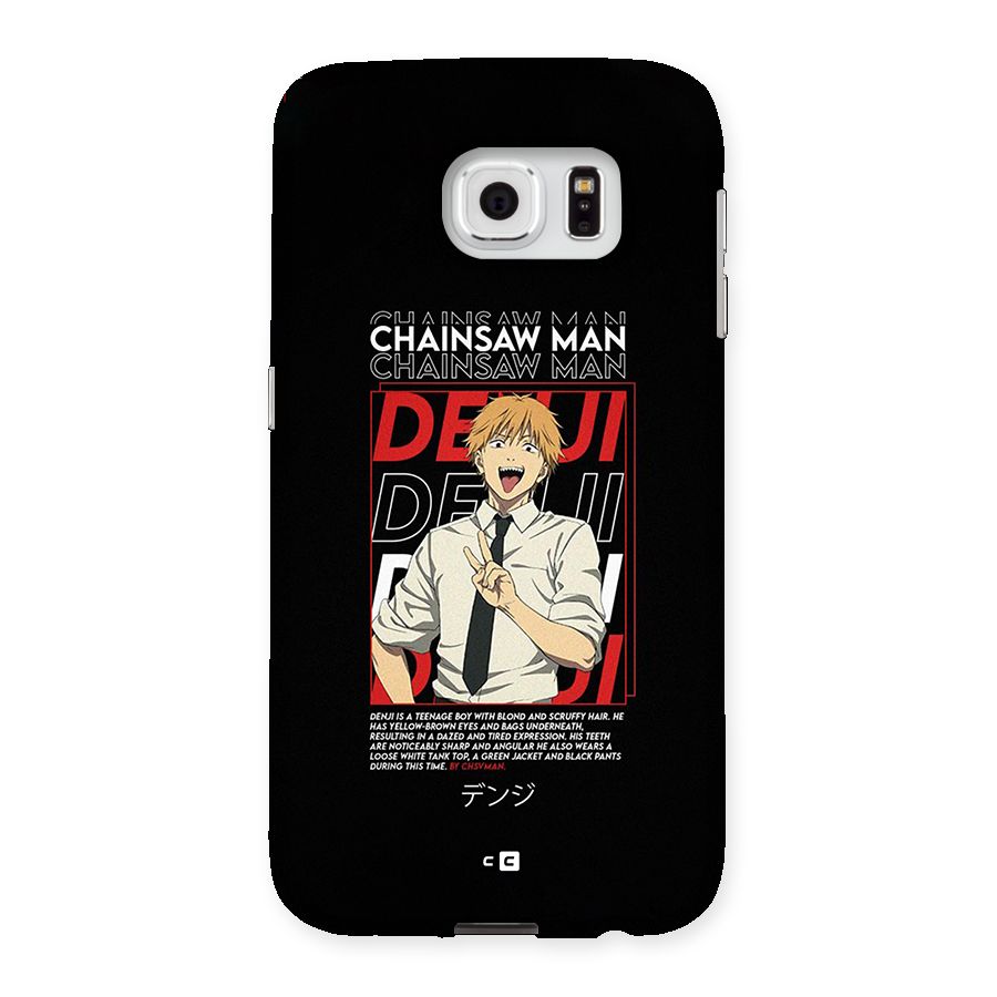Denji Chainsaw Man Back Case for Galaxy S6