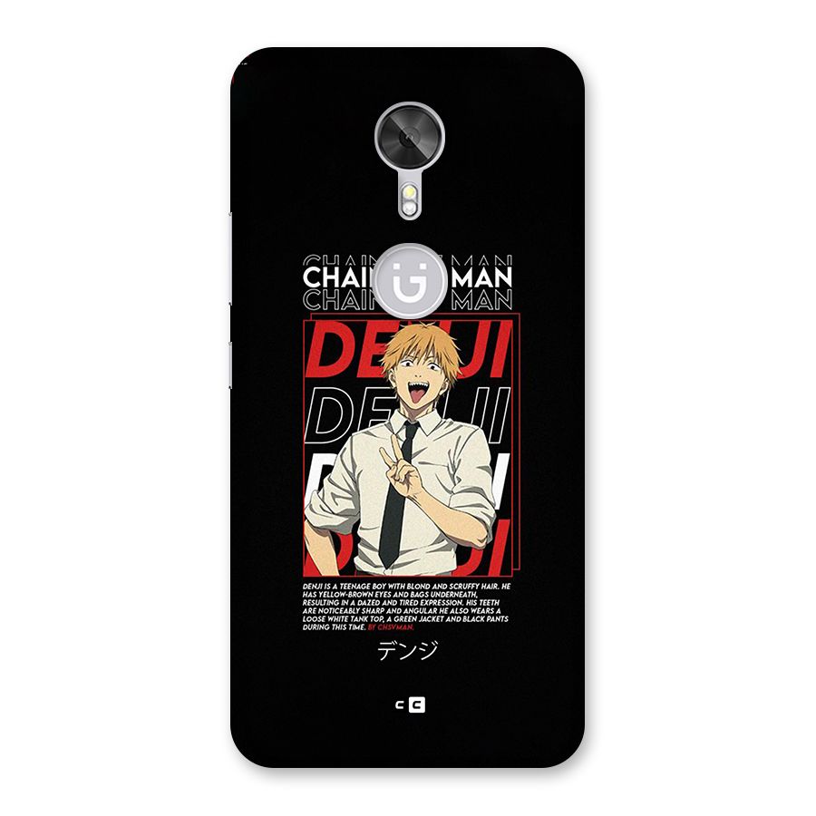 Denji Chainsaw Man Back Case for Gionee A1