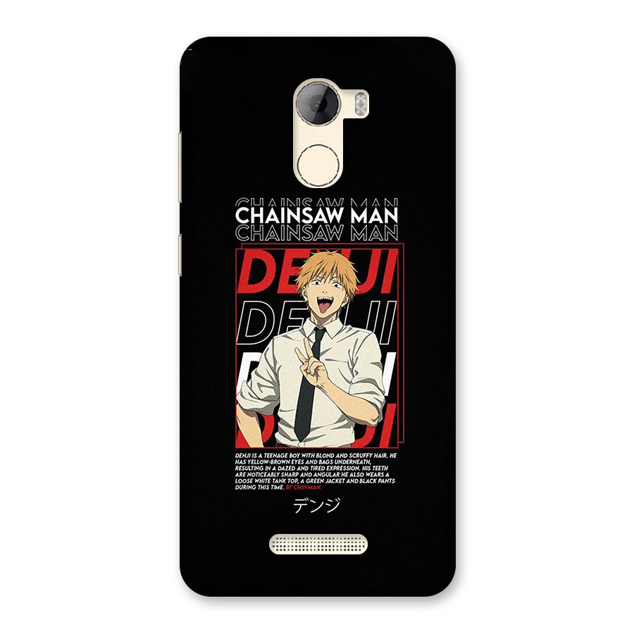 Denji Chainsaw Man Back Case for Gionee A1 LIte