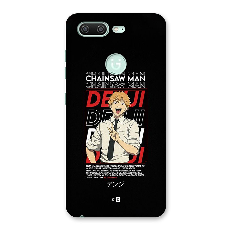 Denji Chainsaw Man Back Case for Gionee S10