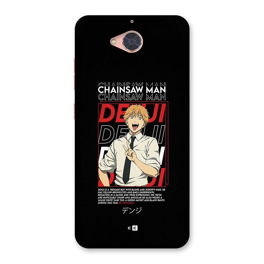 Denji Chainsaw Man Back Case for Gionee S6 Pro