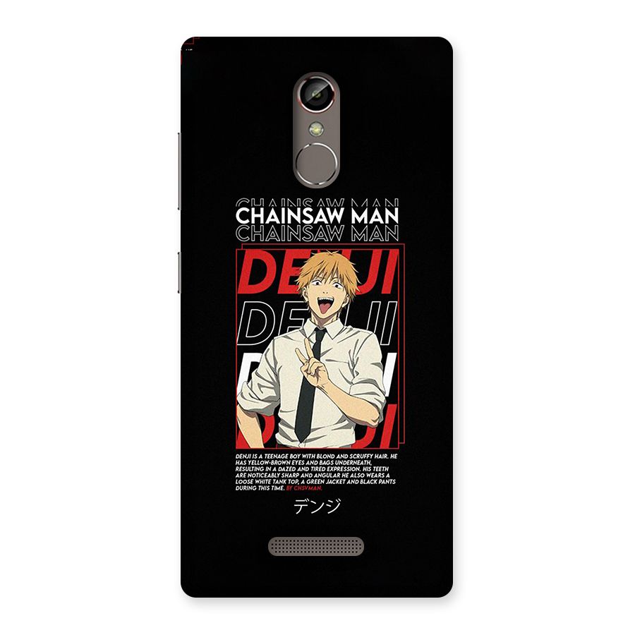 Denji Chainsaw Man Back Case for Gionee S6s