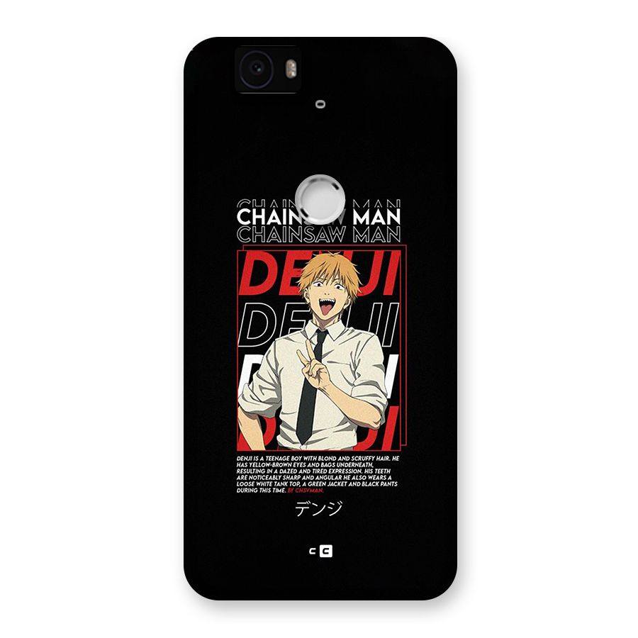Denji Chainsaw Man Back Case for Google Nexus 6P