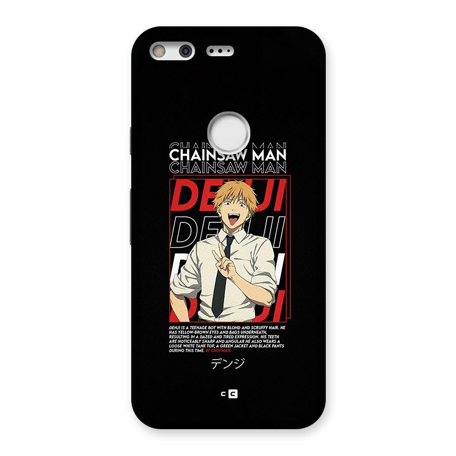 Denji Chainsaw Man Back Case for Google Pixel