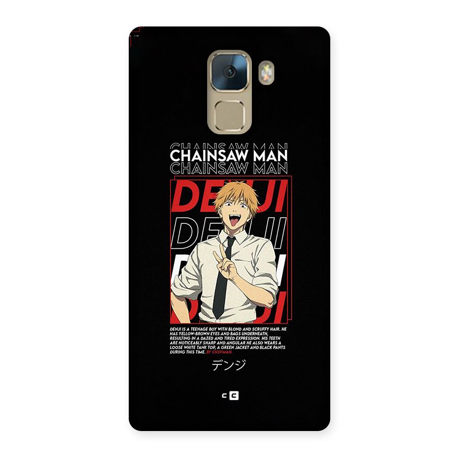 Denji Chainsaw Man Back Case for Honor 7