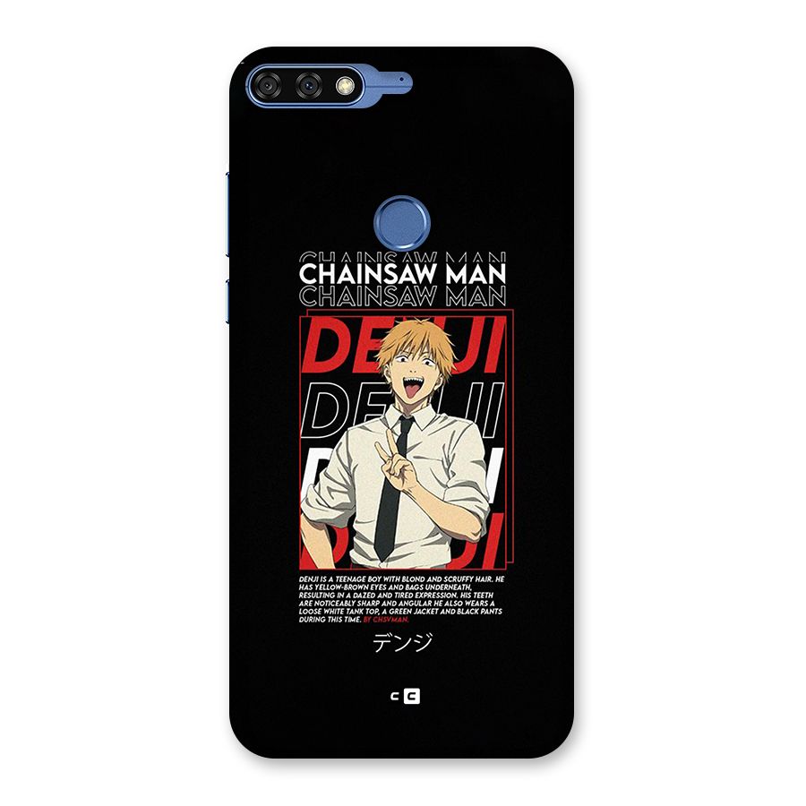 Denji Chainsaw Man Back Case for Honor 7C