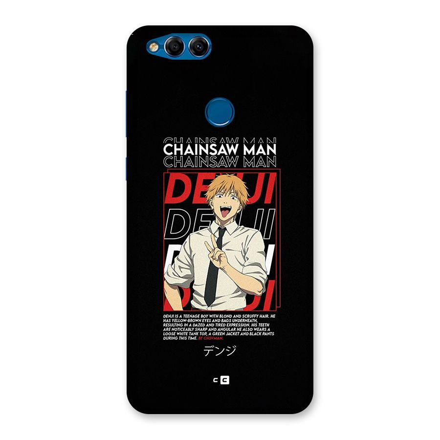 Denji Chainsaw Man Back Case for Honor 7X