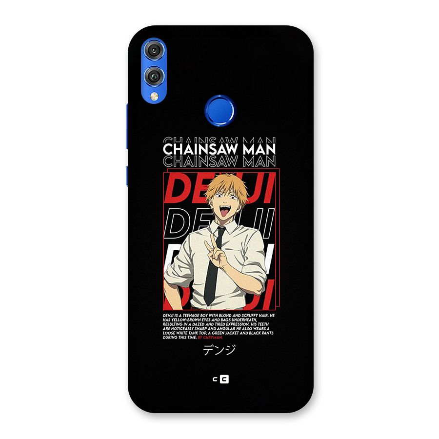 Denji Chainsaw Man Back Case for Honor 8X