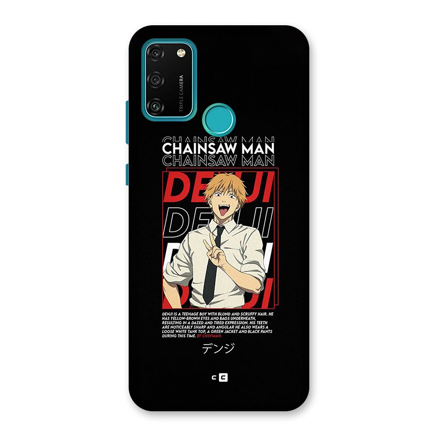 Denji Chainsaw Man Back Case for Honor 9A