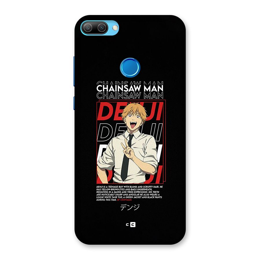 Denji Chainsaw Man Back Case for Honor 9N