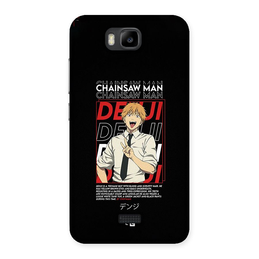 Denji Chainsaw Man Back Case for Honor Bee