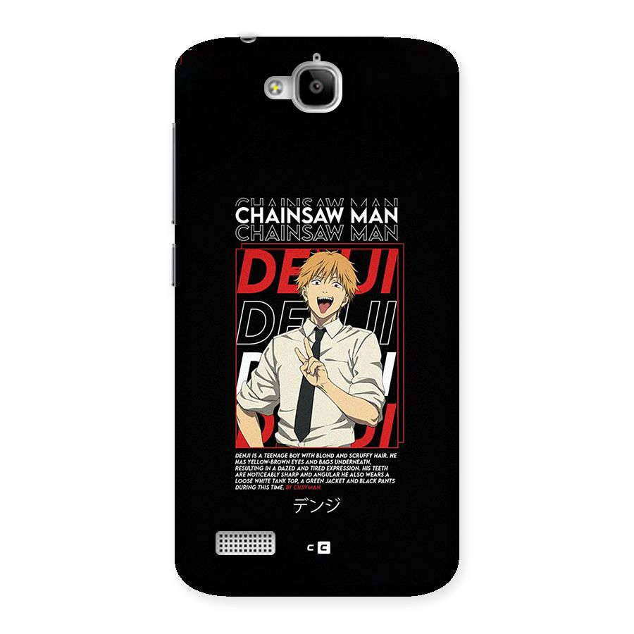 Denji Chainsaw Man Back Case for Honor Holly