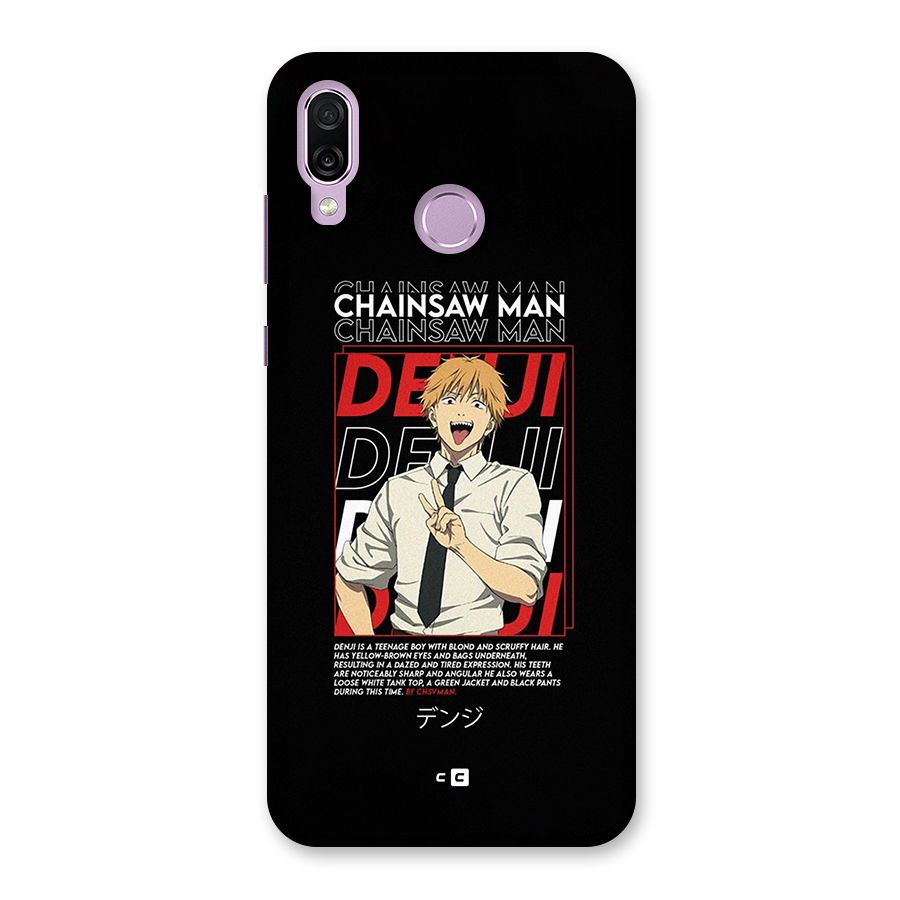 Denji Chainsaw Man Back Case for Honor Play