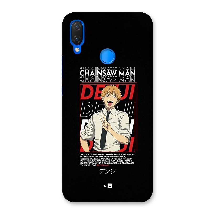 Denji Chainsaw Man Back Case for Huawei P Smart Plus