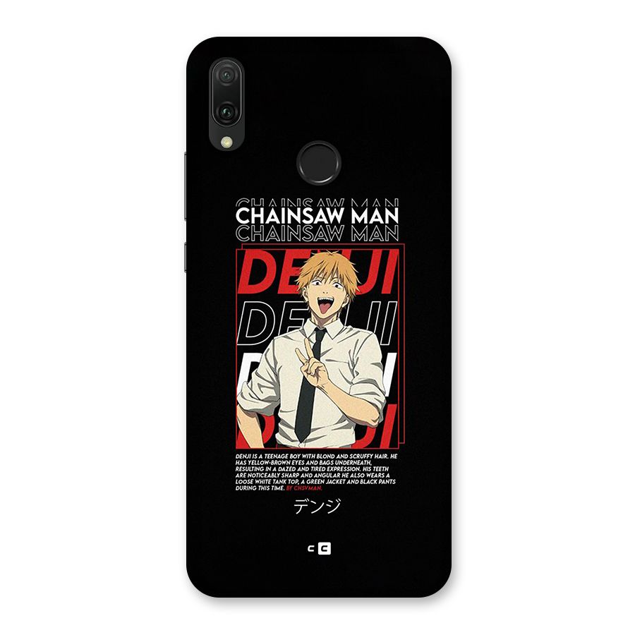 Denji Chainsaw Man Back Case for Huawei Y9 (2019)