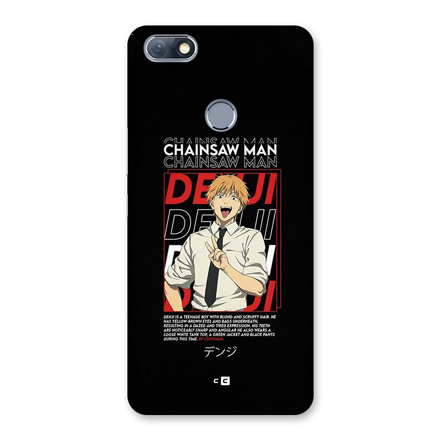 Denji Chainsaw Man Back Case for Infinix Note 5