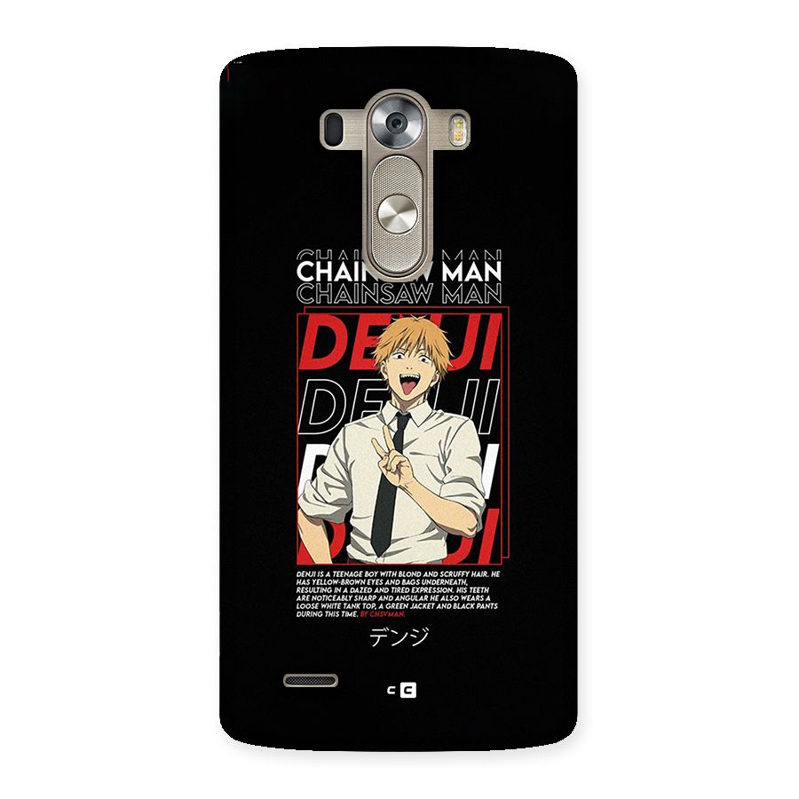 Denji Chainsaw Man Back Case for LG G3