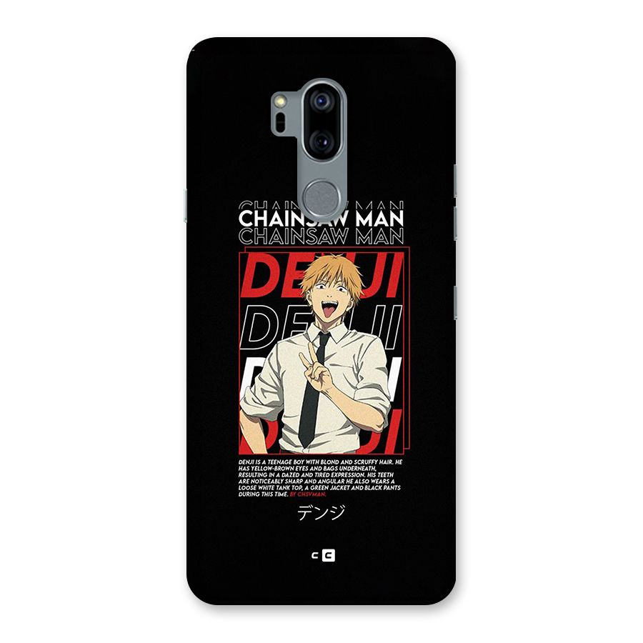 Denji Chainsaw Man Back Case for LG G7
