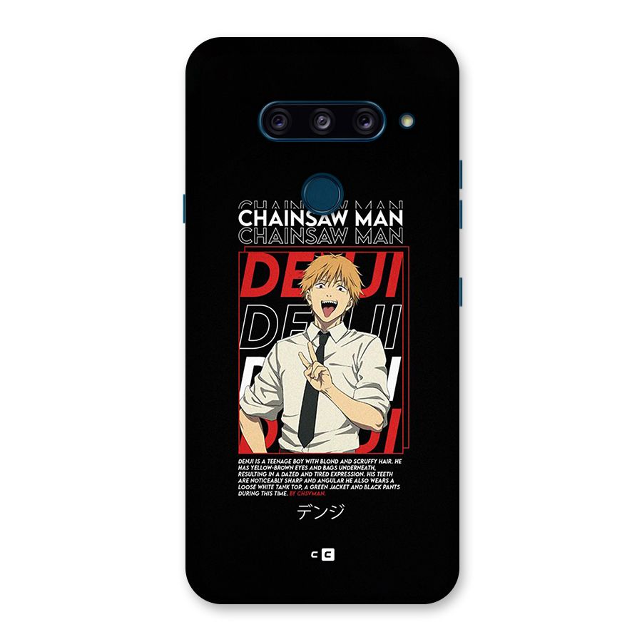 Denji Chainsaw Man Back Case for LG  V40 ThinQ