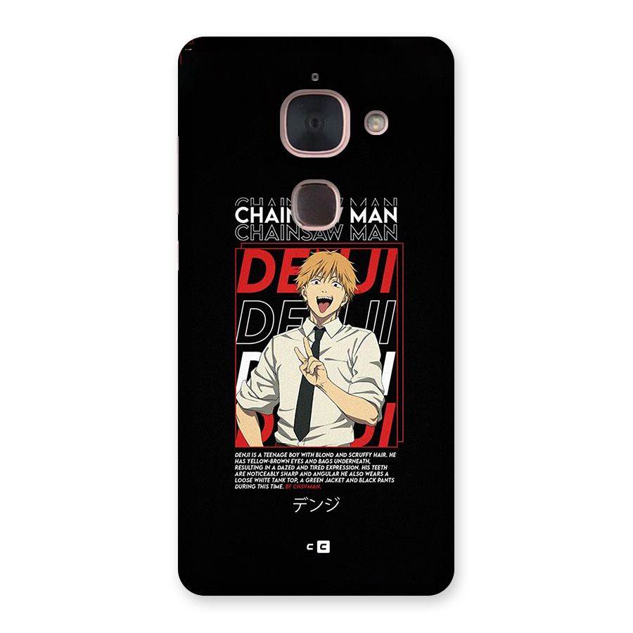Denji Chainsaw Man Back Case for Le Max 2