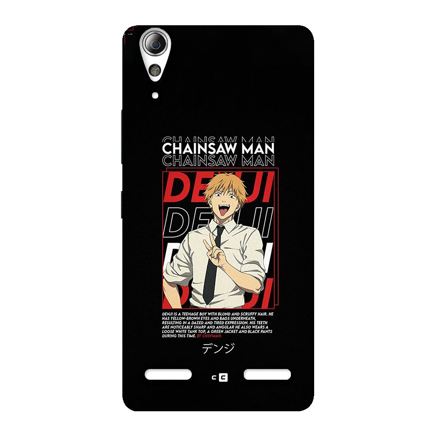 Denji Chainsaw Man Back Case for Lenovo A6000