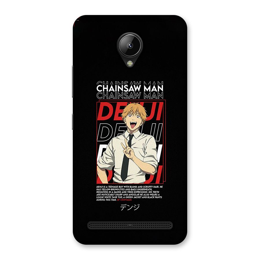 Denji Chainsaw Man Back Case for Lenovo C2