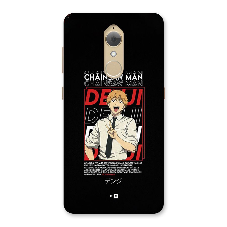 Denji Chainsaw Man Back Case for Lenovo K8