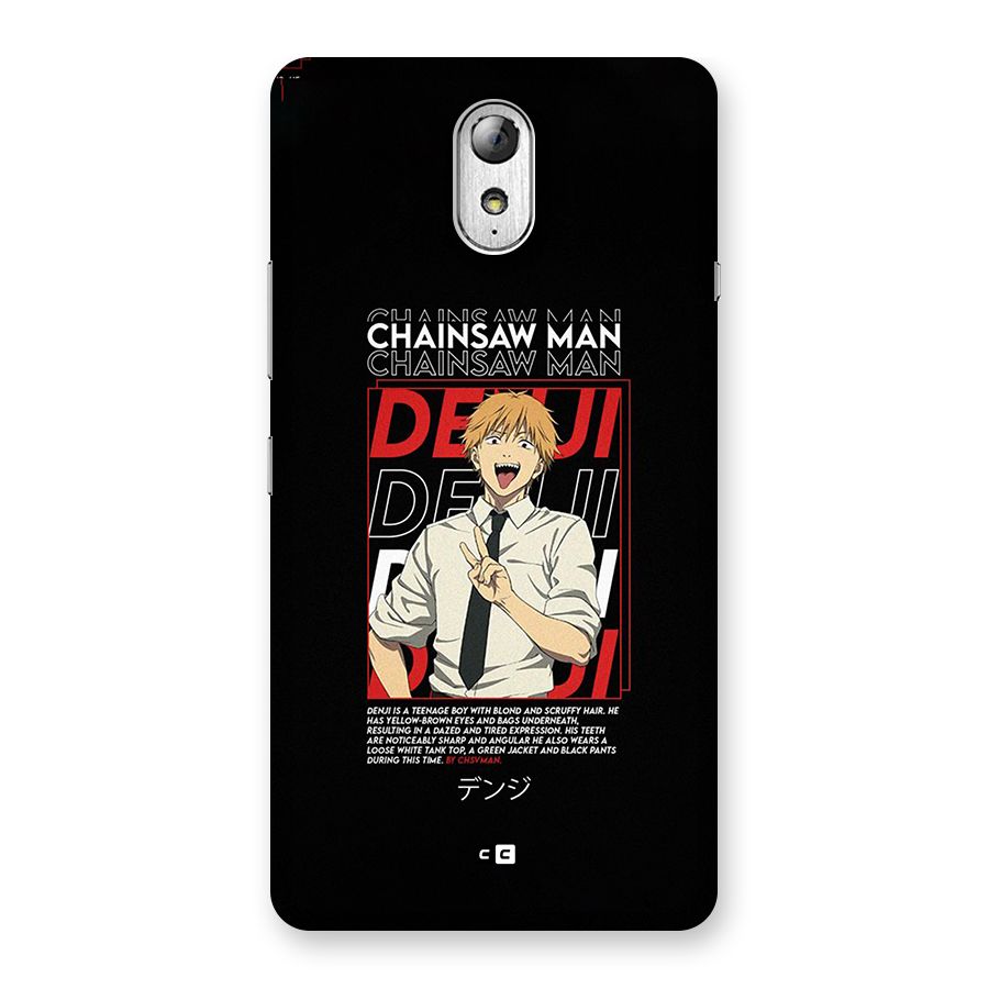 Denji Chainsaw Man Back Case for Lenovo Vibe P1M
