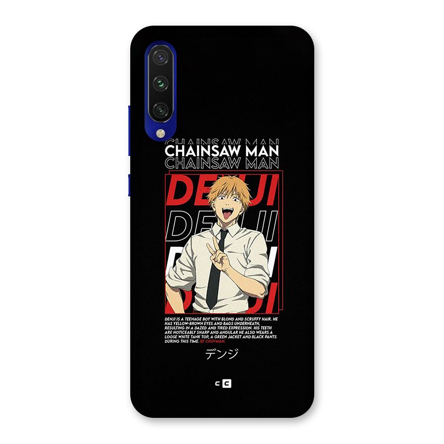 Denji Chainsaw Man Back Case for Mi A3