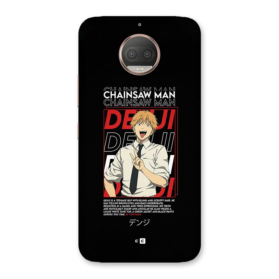 Denji Chainsaw Man Back Case for Moto G5s Plus