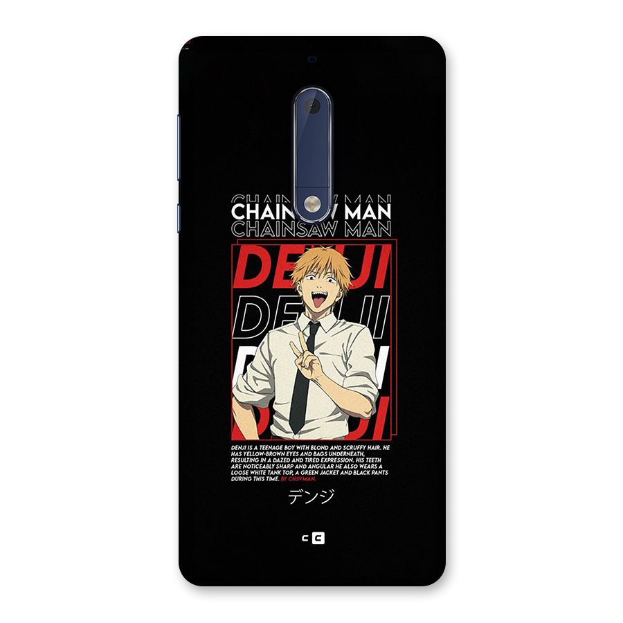 Denji Chainsaw Man Back Case for Nokia 5