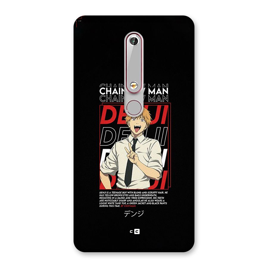 Denji Chainsaw Man Back Case for Nokia 6.1