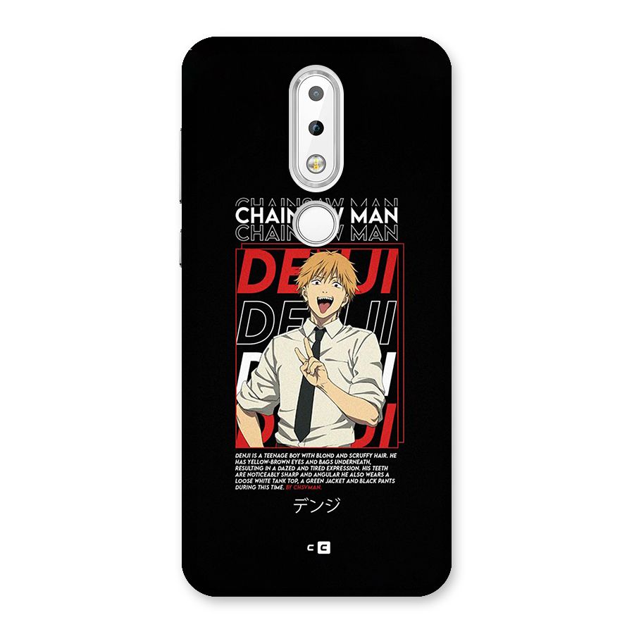 Denji Chainsaw Man Back Case for Nokia 6.1 Plus