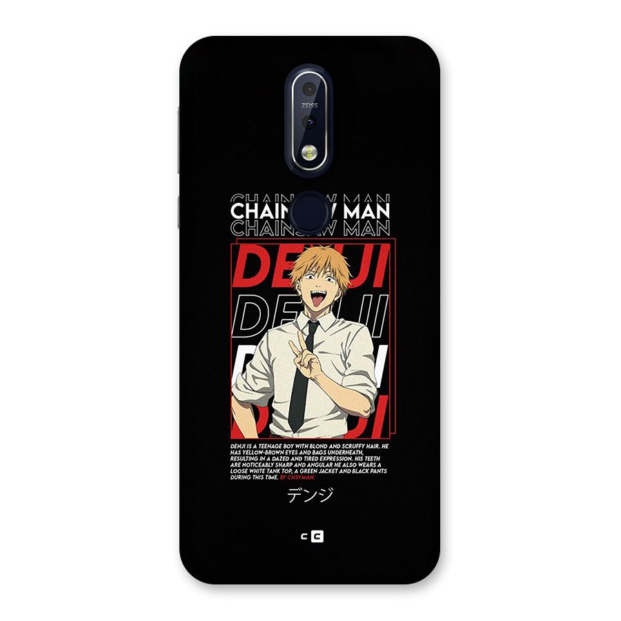 Denji Chainsaw Man Back Case for Nokia 7.1