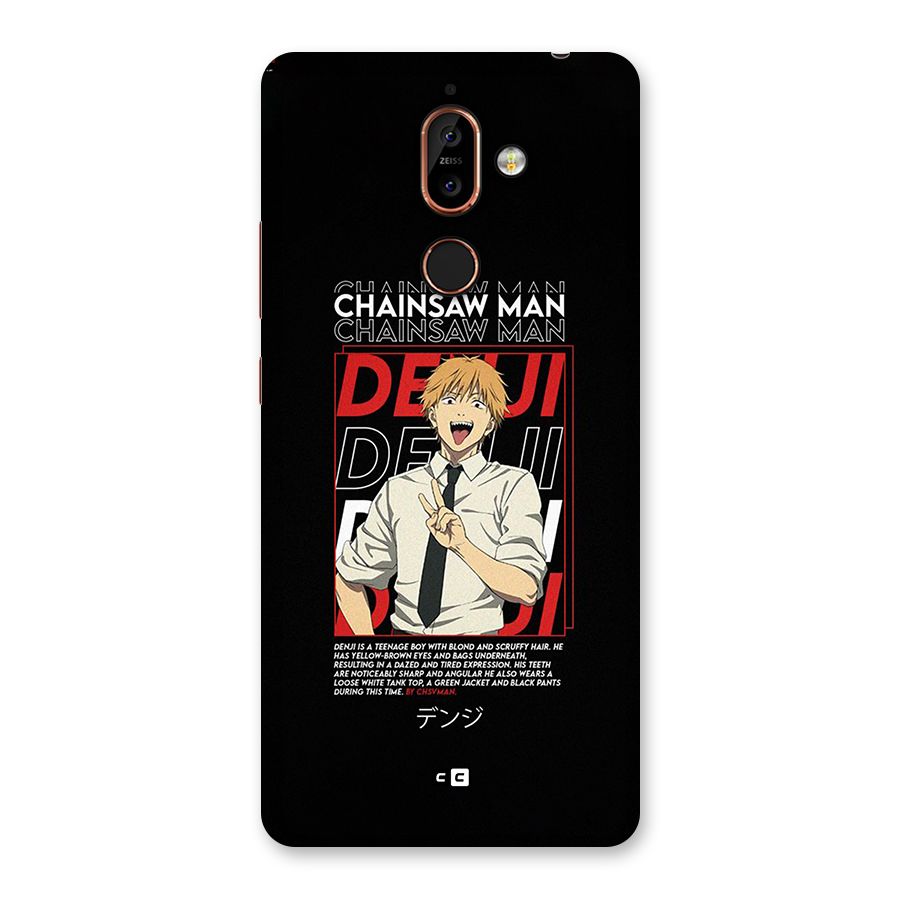 Denji Chainsaw Man Back Case for Nokia 7 Plus