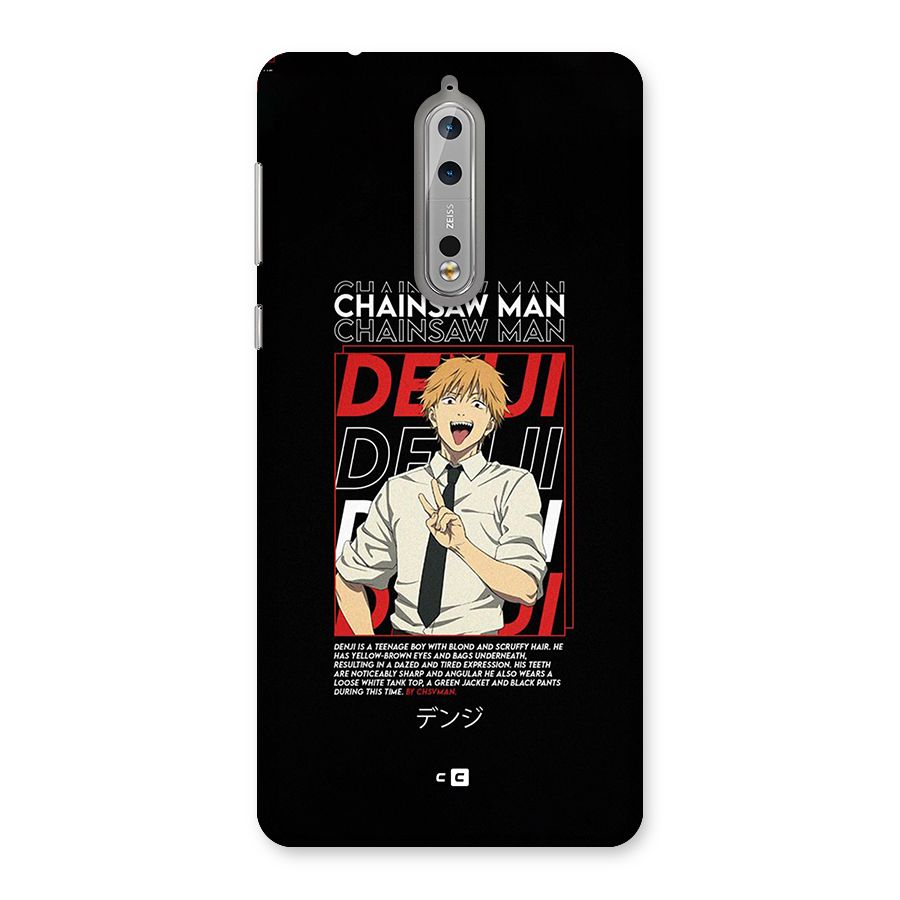 Denji Chainsaw Man Back Case for Nokia 8