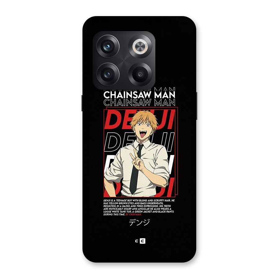 Denji Chainsaw Man Back Case for OnePlus 10T