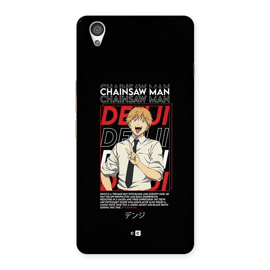 Denji Chainsaw Man Back Case for OnePlus X