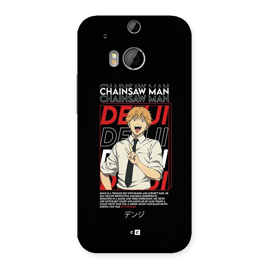 Denji Chainsaw Man Back Case for One M8